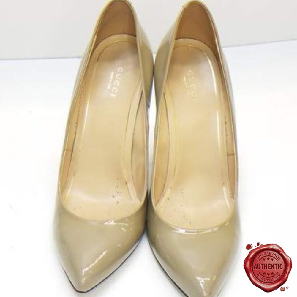 Gucci Women's Patent Leather Pump - Size 40